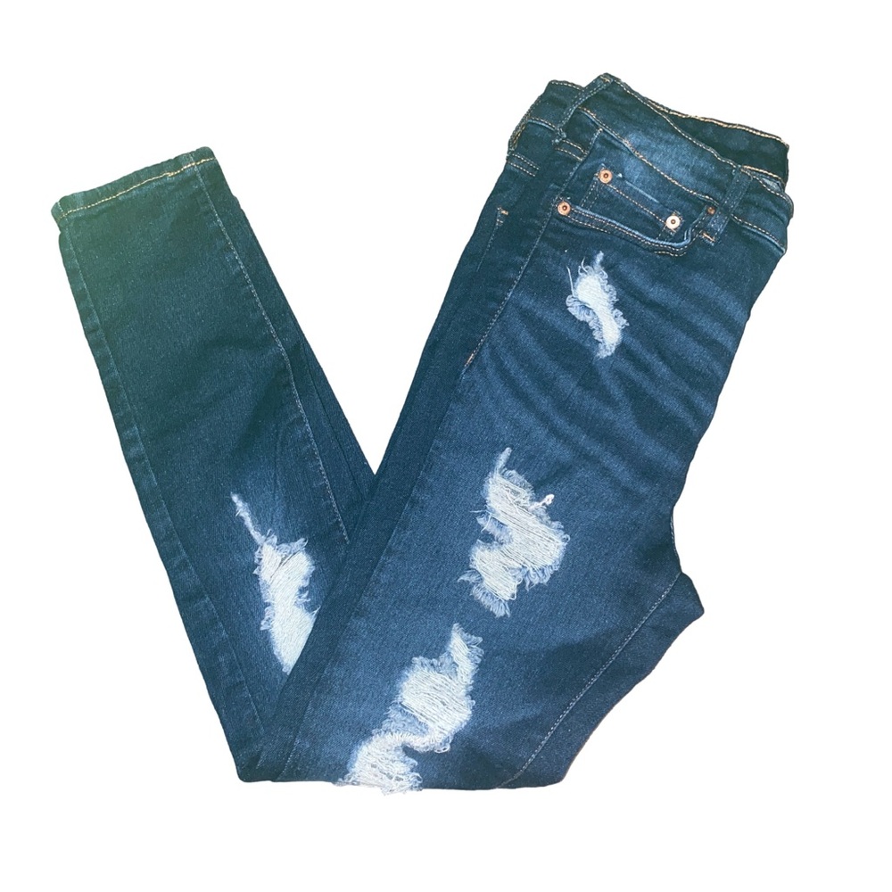Aéropostale Women's Distressed Skinny Jeans Size 8